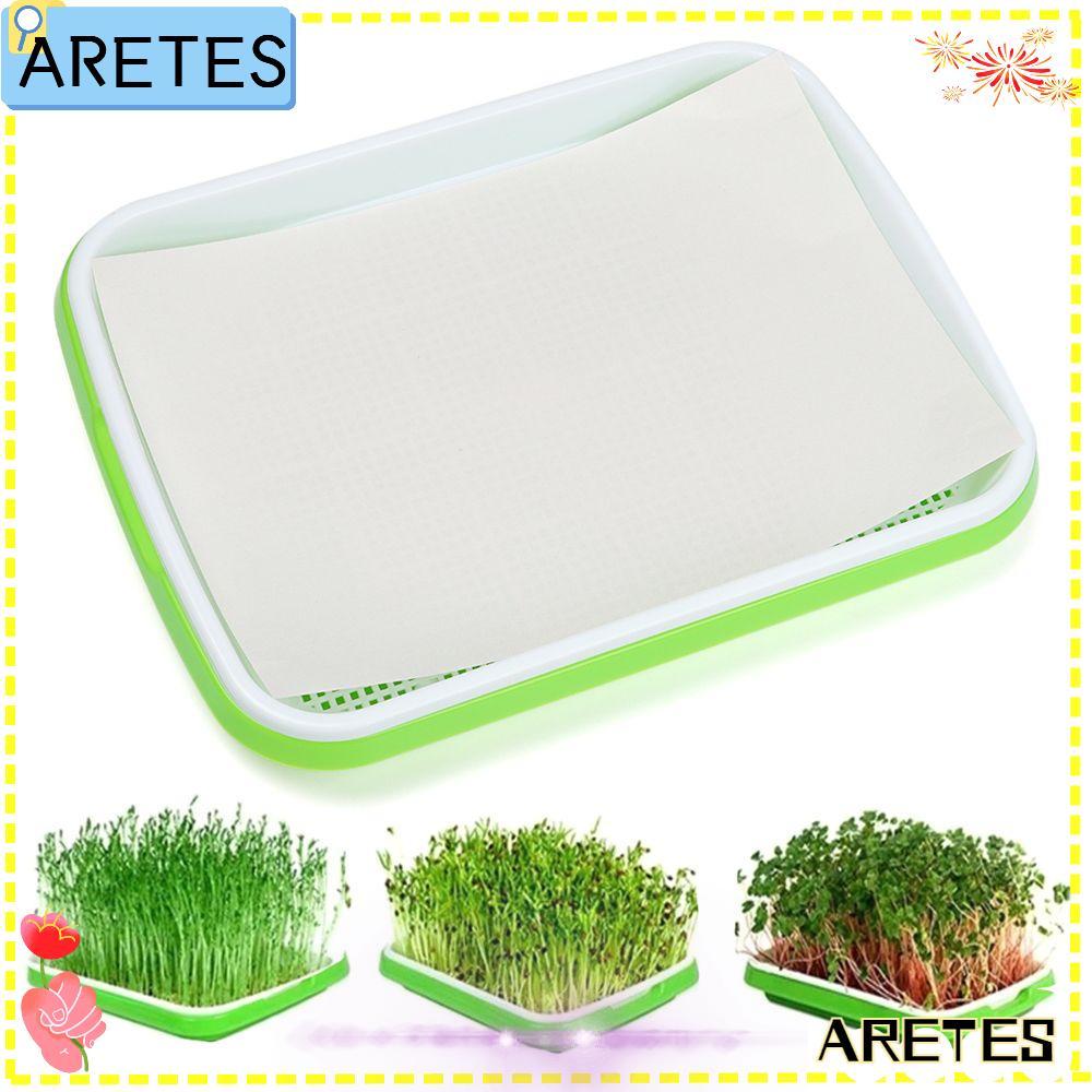 ARETS Grow Nursery Pots Outdoor Indoor Hydroponic Tray Nursery Paper Plant Box