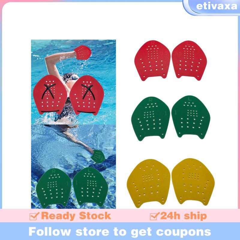 [Etivaxa] PP Silicone Swimming Hand Fins Paddle Training Equipment อุปกรณ์ออกกําลังกายน้ําอเนกประสงค