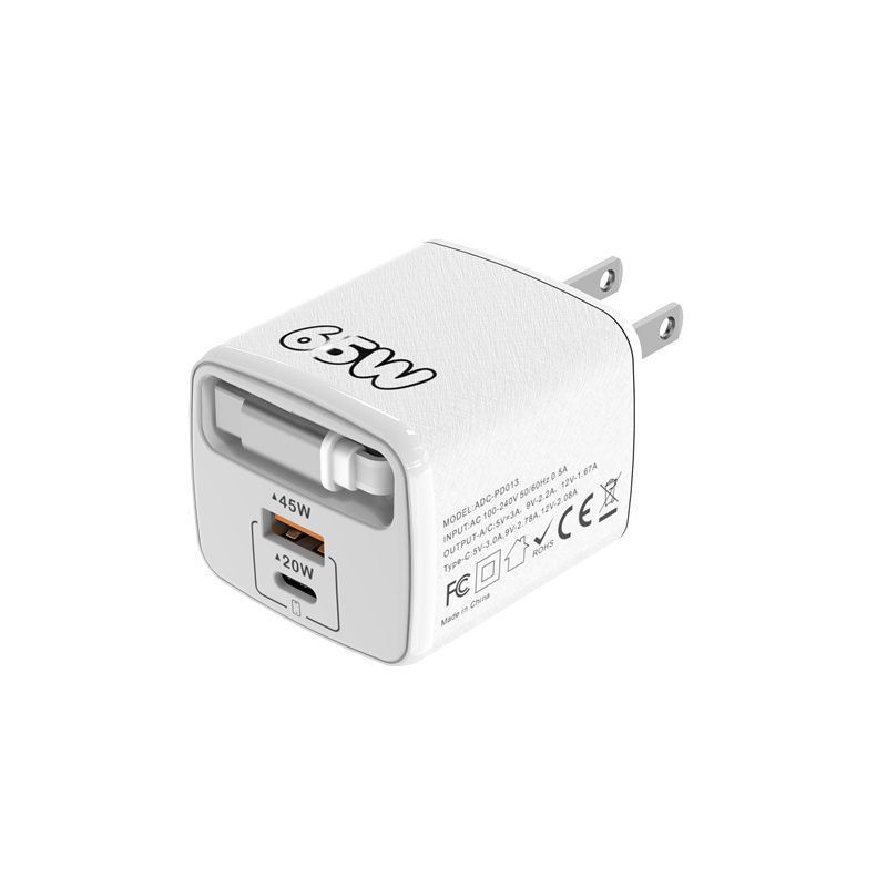 65W British Standard Charger type-c มาพร้อมสายเคเบิล British Super Fast Charge เหมาะสําหรับ Apple Hu