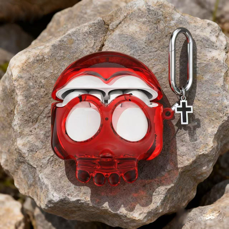 BLACKTIME Skull เคสหูฟัง Creative หูฟังป้องกันกรณี 26 สินค้าใหม่หูฟัง Shock-proof เคสป้องกันเหมาะสํา