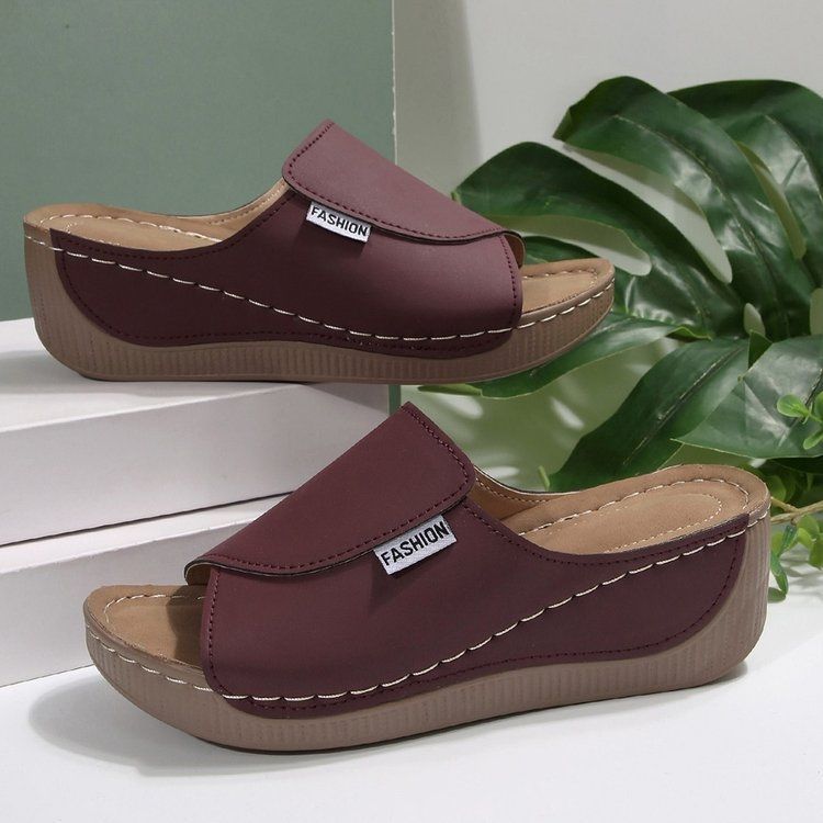 [ขายร้อน] 36|43 รองเท้าแตะรองเท้าแตะ 43 เย็บลําลองรองเท้าแตะทนทานสวมใส่ด้านนอกรองเท้าแตะทุกคู่ที่สะด