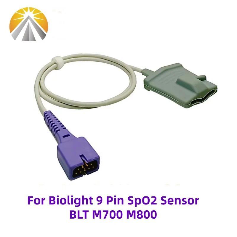 &9 พิน สำหรับเซ็นเซอร์วัดค่า SpO2 ของ Biolight รุ่น BLT A3 A5 M700 M800 M8000 M9000 BTD-352A แบบใช้ซ