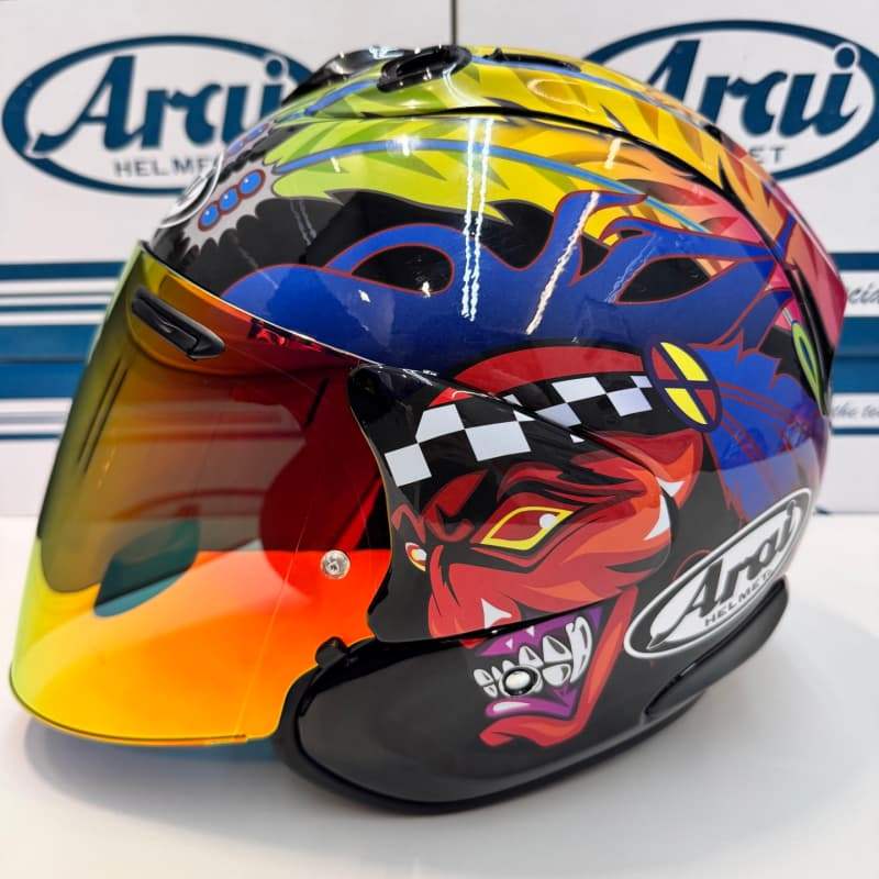 ARAI VZ-RAM Russell หมวกกันน็อคครึ่งใบ ARAI หมวกกันน็อคมอเตอร์ไซค์ ขี่มอเตอร์ไซค์ 1/2 หมวกกันน็อค