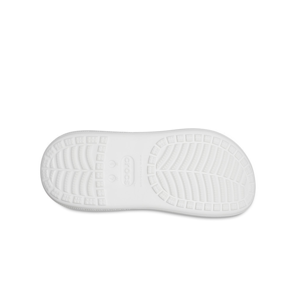 CROCS حذاء Crush Clog — أبيض — صورة 4