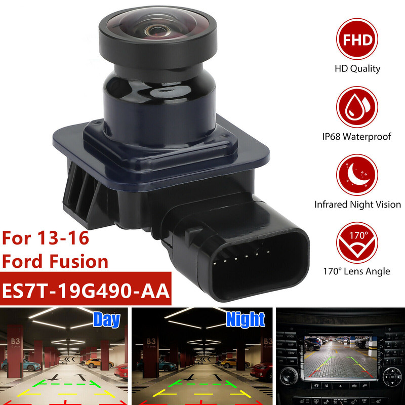 ES7T-19G490-AA ใหม่สําหรับ 2013-2016 Ford Fusion กล้องมองหลัง DS7Z19G490A