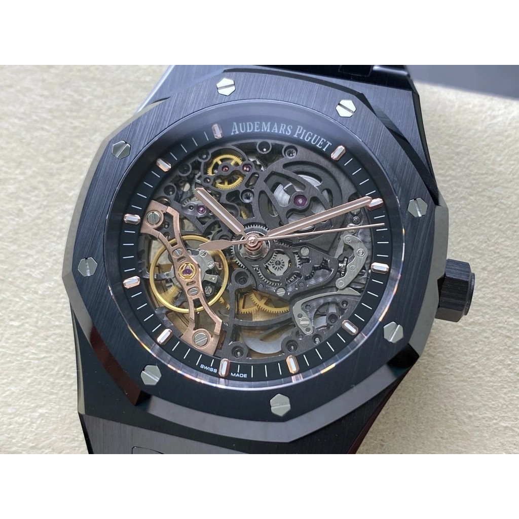 THB สินค้าใหม่ Aibi AP Hollow 15416 เคสเซรามิกจริงการเคลื่อนไหวแบบบูรณาการ ยังสแตนเลส 15407