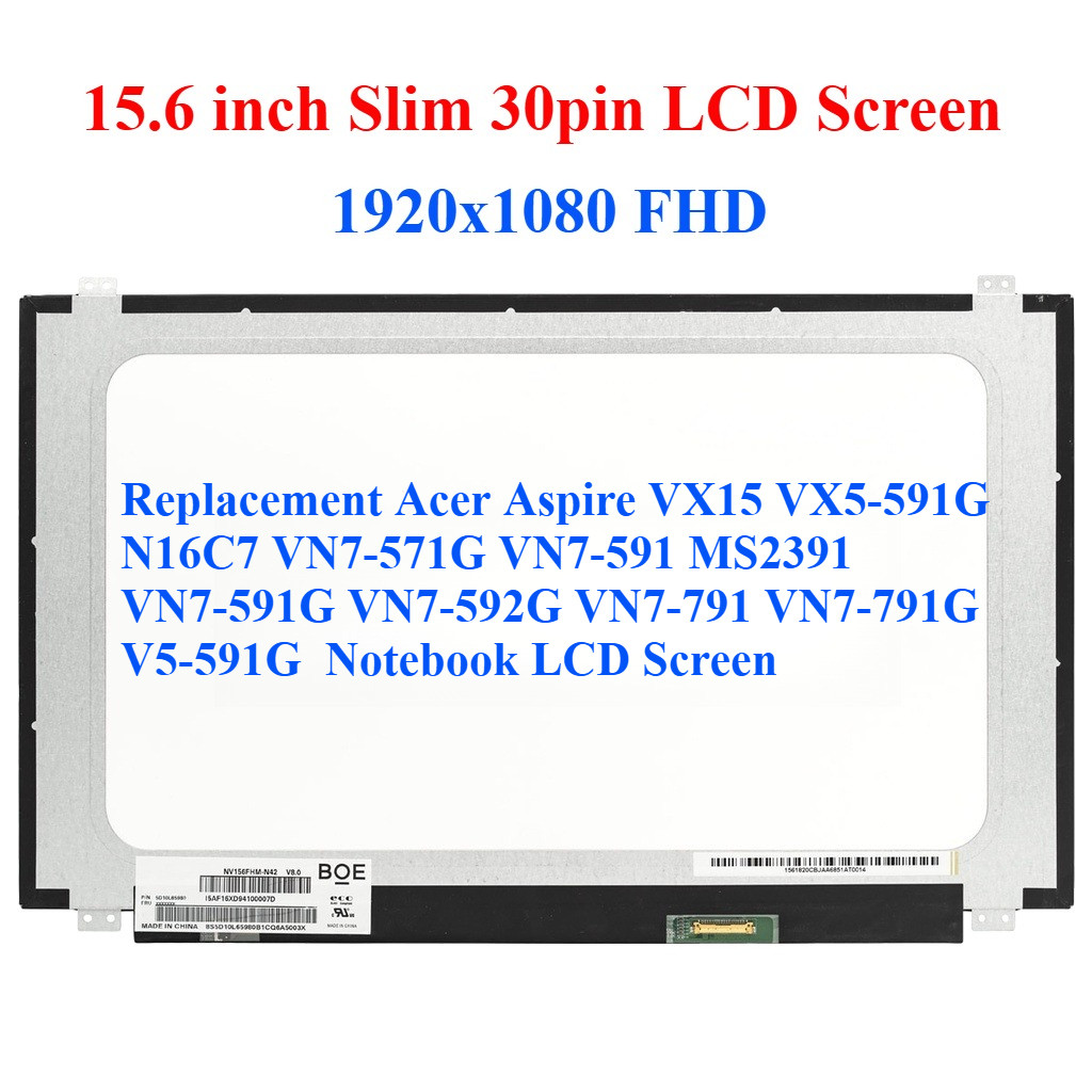 เปลี่ยน Acer Aspire VX15 VX5-591G N16C7 VN7-571G VN7-591 MS2391 VN7-591G VN7-592G VN7-791 VN7-791G V