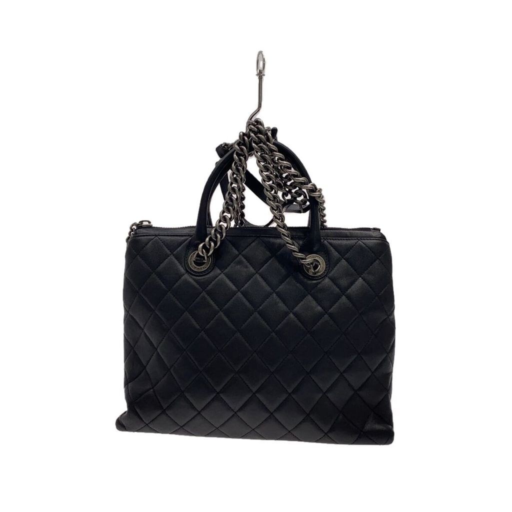 CHANEL others Matrasse bags leather Black Direct from Japan Secondhand