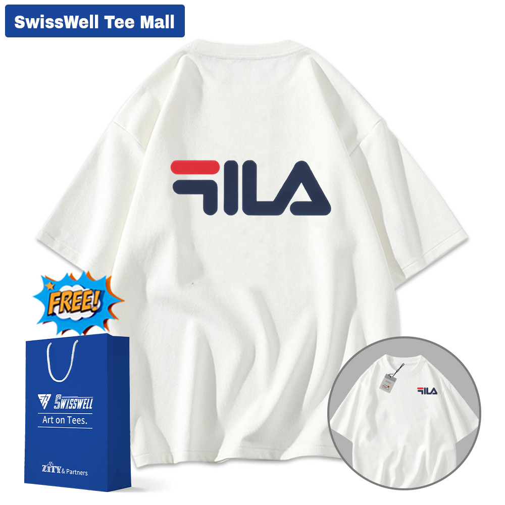 SwissWell T-Shirt เสื้อยืดคอตตอน100% สไตล์ Unisex ไซส์ใหญ่ คอกลม ดีไซน์สินค้ายอดนิยม ใส่ได้ทั้งชาย-หญิง ผ้าบางเบา Y28 – โปรปัง