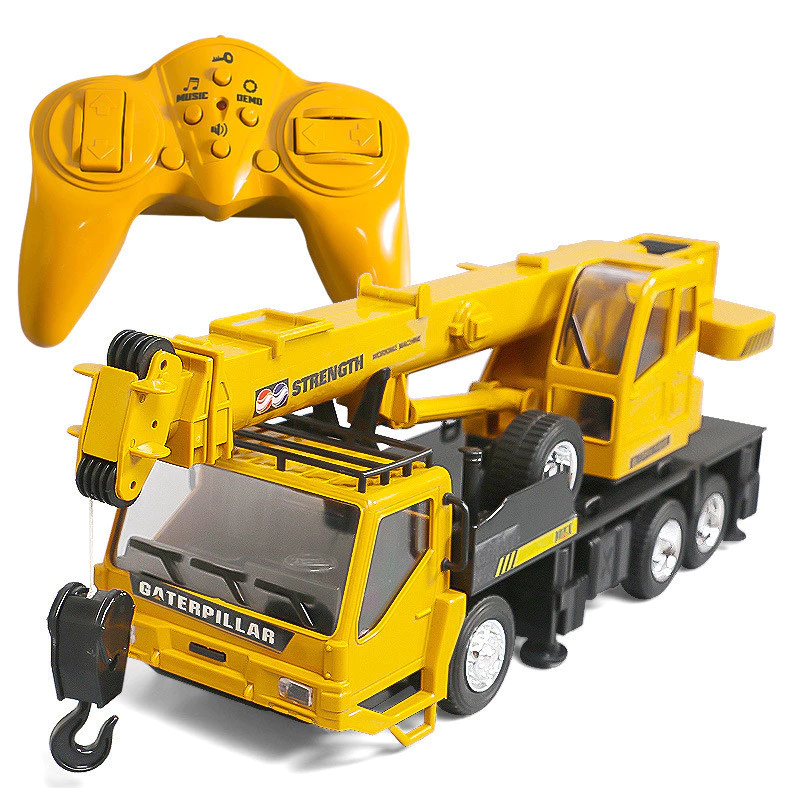 RC Engineering Series รถ Remote Crane Excavator Bulldozer Dump Mixer รถบรรทุก Roller Tower ของเล่นรีโมทคอนโทรลรถสําหรับของขวัญเด็กของเล่นก่อสร้าง