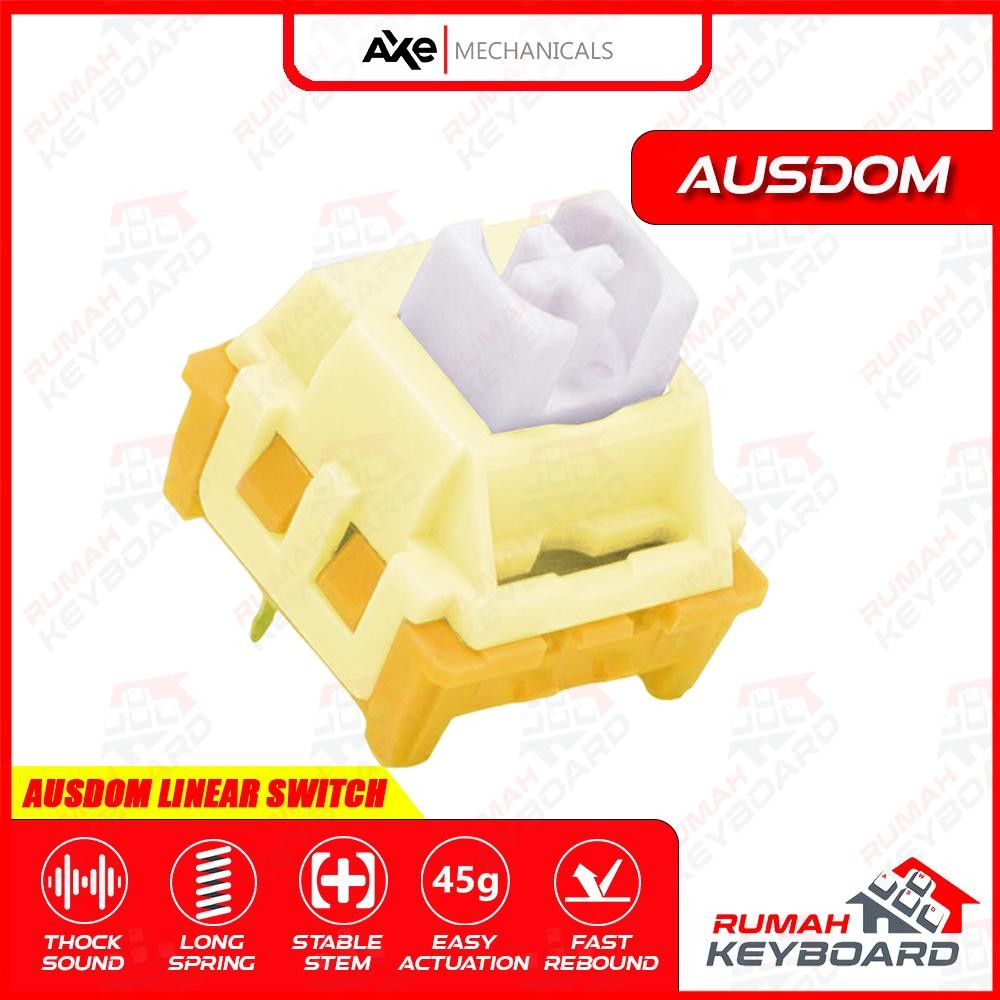 SWITCH - AXE AUSDOM - 5 PIN - 45g - PCB MOUNT - LINEAR