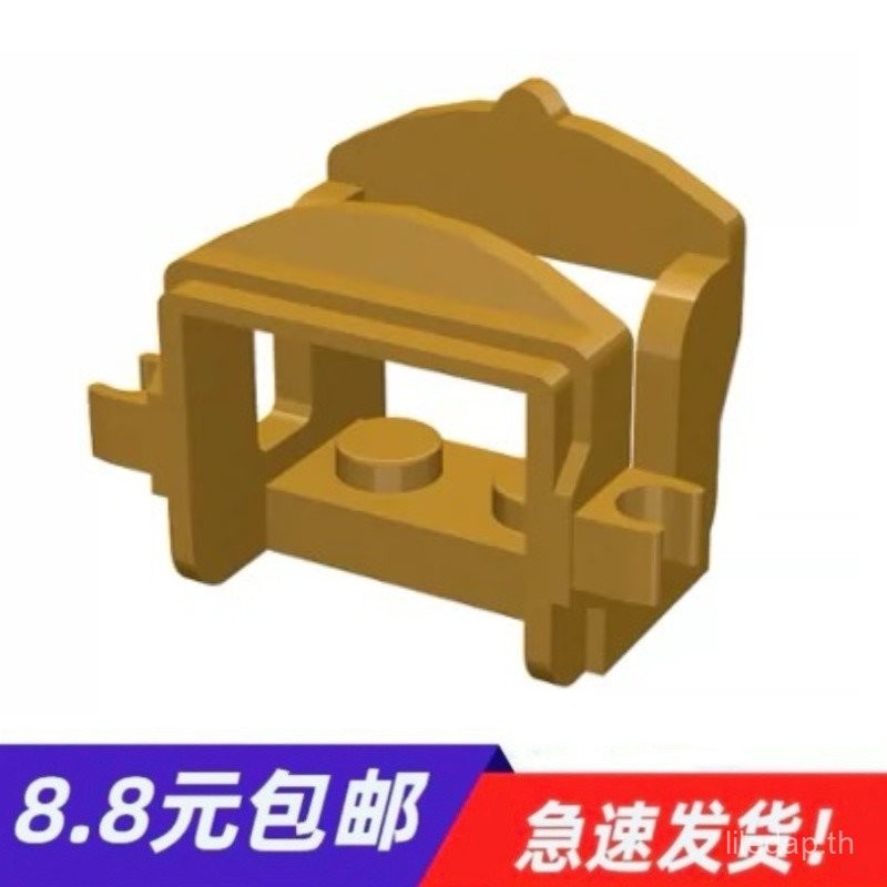 บล็อกสร้างอนุภาคขนาดเล็กอุปกรณ์เสริม Minifigure 60327 Saddle Mount Reins ชิ้นส่วนฉากประกอบสไตล์ใหม่