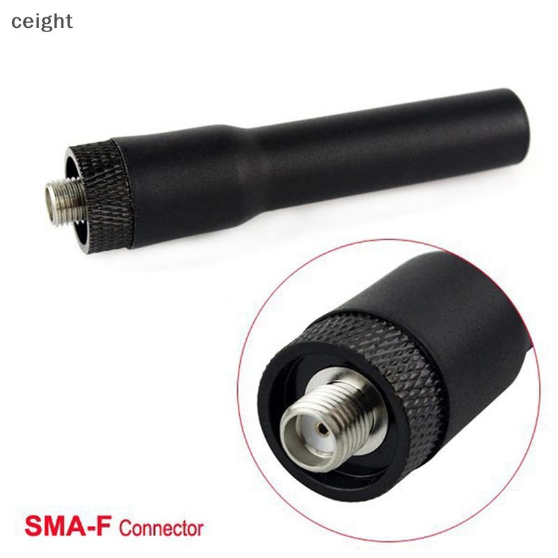 [ceight] เสาอากาศแบบนุ่ม SF20 SMA-F ตัวเมียสําหรับเครื่องส่งรับวิทยุ UV-5R UV-82 82L BF-888s TH