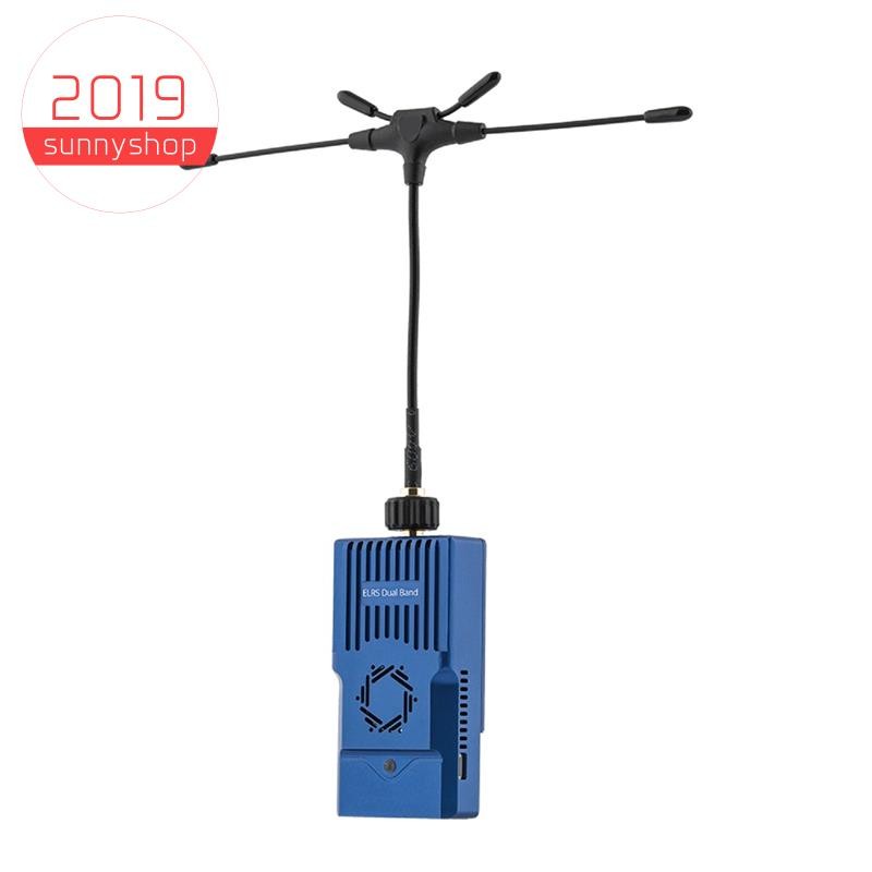 [sunnyshop2019]C3 NANO TX 915M/2.4G การสลับความถี่คู่พร้อมกล่องอะแดปเตอร์ Nano to Micro สําหรับ FPV 