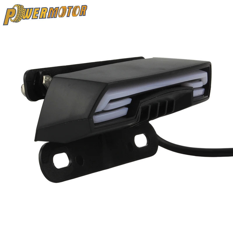 รถจักรยานยนต์ด้านหลังไฟเบรคไฟท้ายสําหรับ Yamaha Jog 3kj Suzuki DRZ 400 Honda Xr150l XR CRF 250 12V ไ