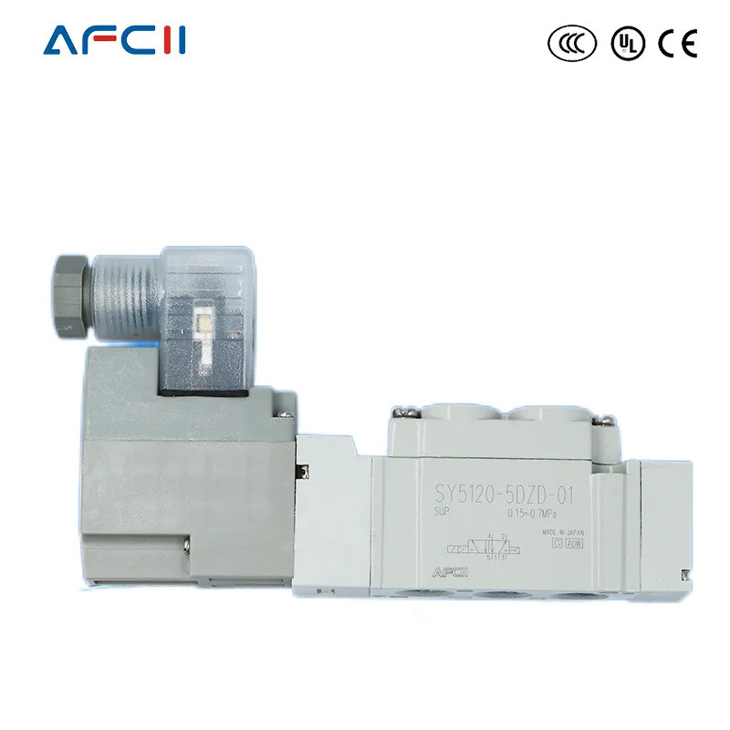 SY3120 5DZ M5 SY5120 5DZ 01 SY7120 คุณภาพสูง SMC ประเภทนิวเมติกควบคุม Solenoid วาล์ว 5 พอร์ต 2 Solen