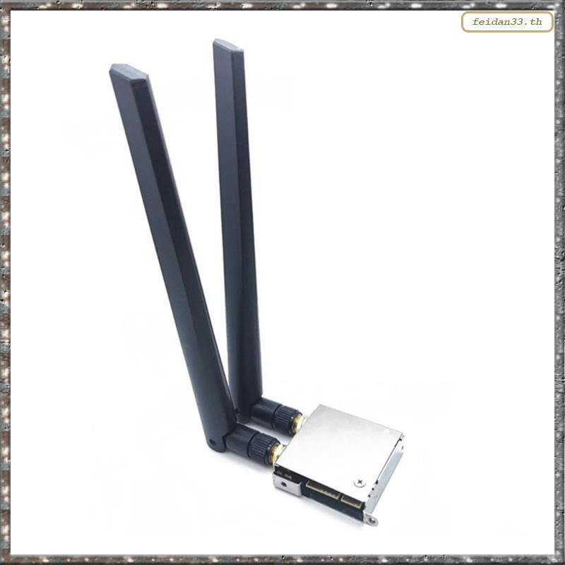 [LHY] การ์ด WiFi ไร้สาย WiFi Go WiFi6 BT5.0 2400Mbps การ์ดเครือข่ายอะแดปเตอร์ AX201 2400M P9JB