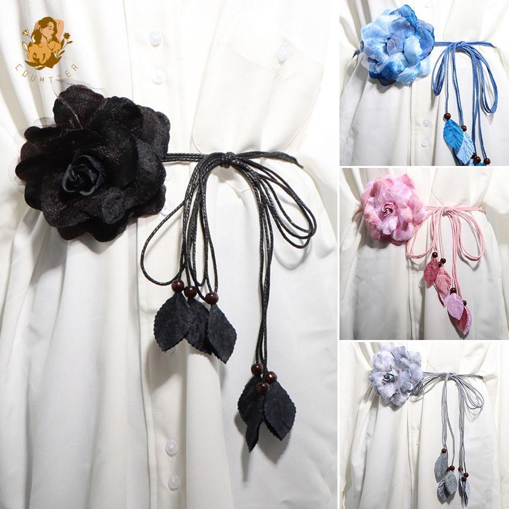 BACKSTAGEREAT Bohemian Waistband Fashion Handmade Luxury Design Tie Strap