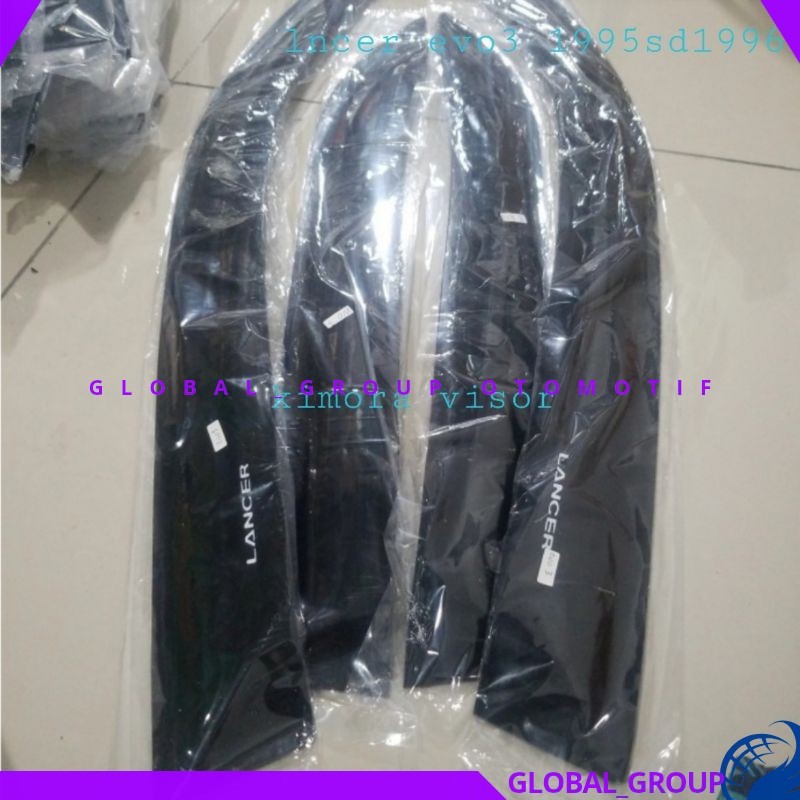 LANCER EVO 3 SLIM CONVEX MODEL WATER GTTER