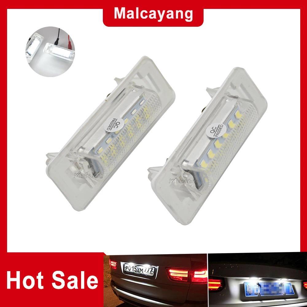 ไฟป้ายทะเบียน LED สําหรับ Mercedes Benz E Class W210 E300 E320 E420 E430 E55 AMG C Class W202 C230 C