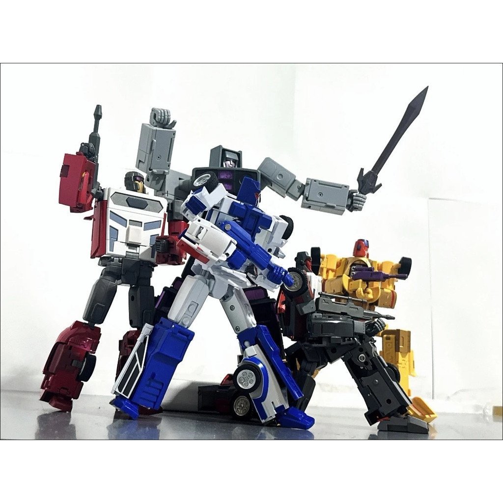 [ในสต็อก] ของเล่นแปลงร่าง DX9 D17 Flying Tiger Combine Robbery Reckless Strike Flying Tigers MP Scal