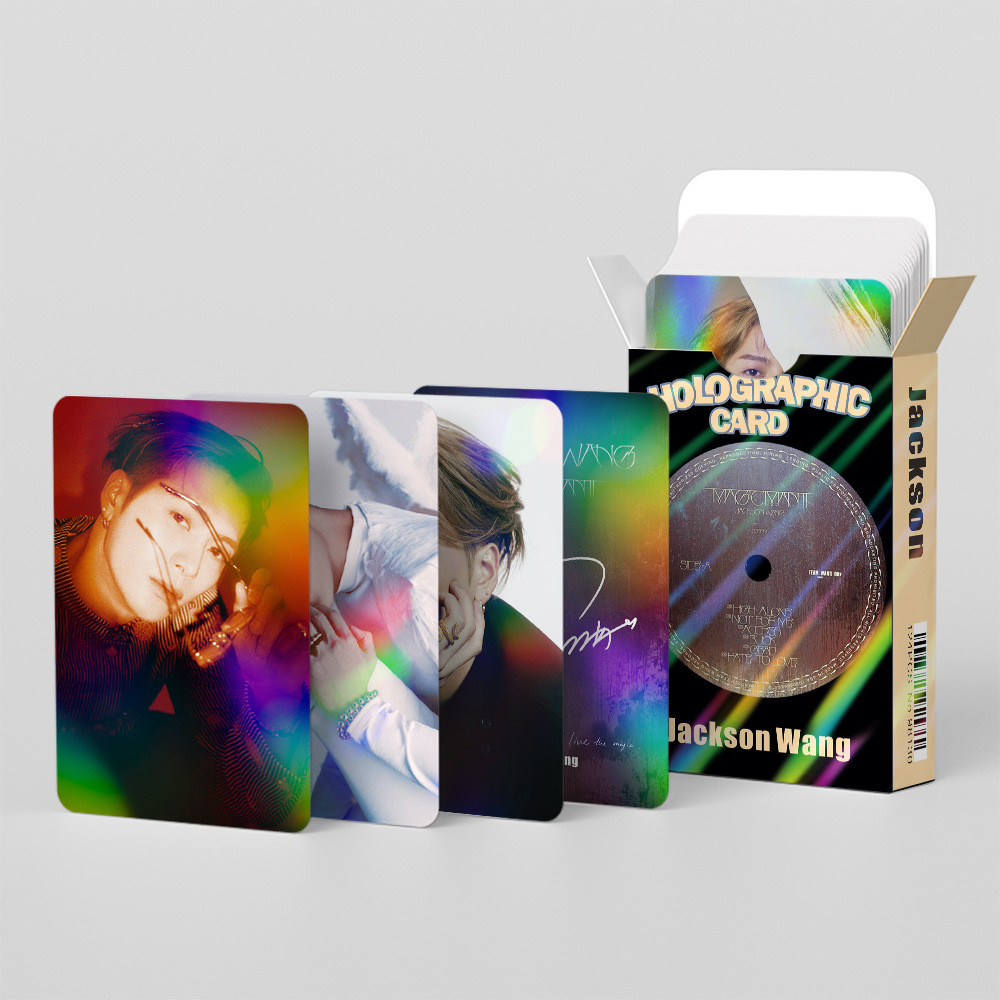 124pcs GOT7 Jackson Wang MAGICMAN 2 YOI เลเซอร์โฮโลแกรม Lomo การ์ด Karma Photocards The Star Chapter