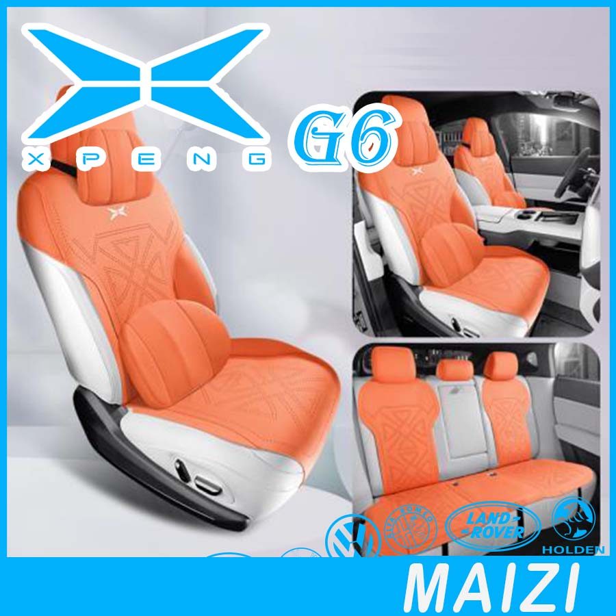 [READY]XPENG G6 Suede Leather Seat Cushion Body Kit XPENG G6 EV Car Decoration Accessories 3J7T