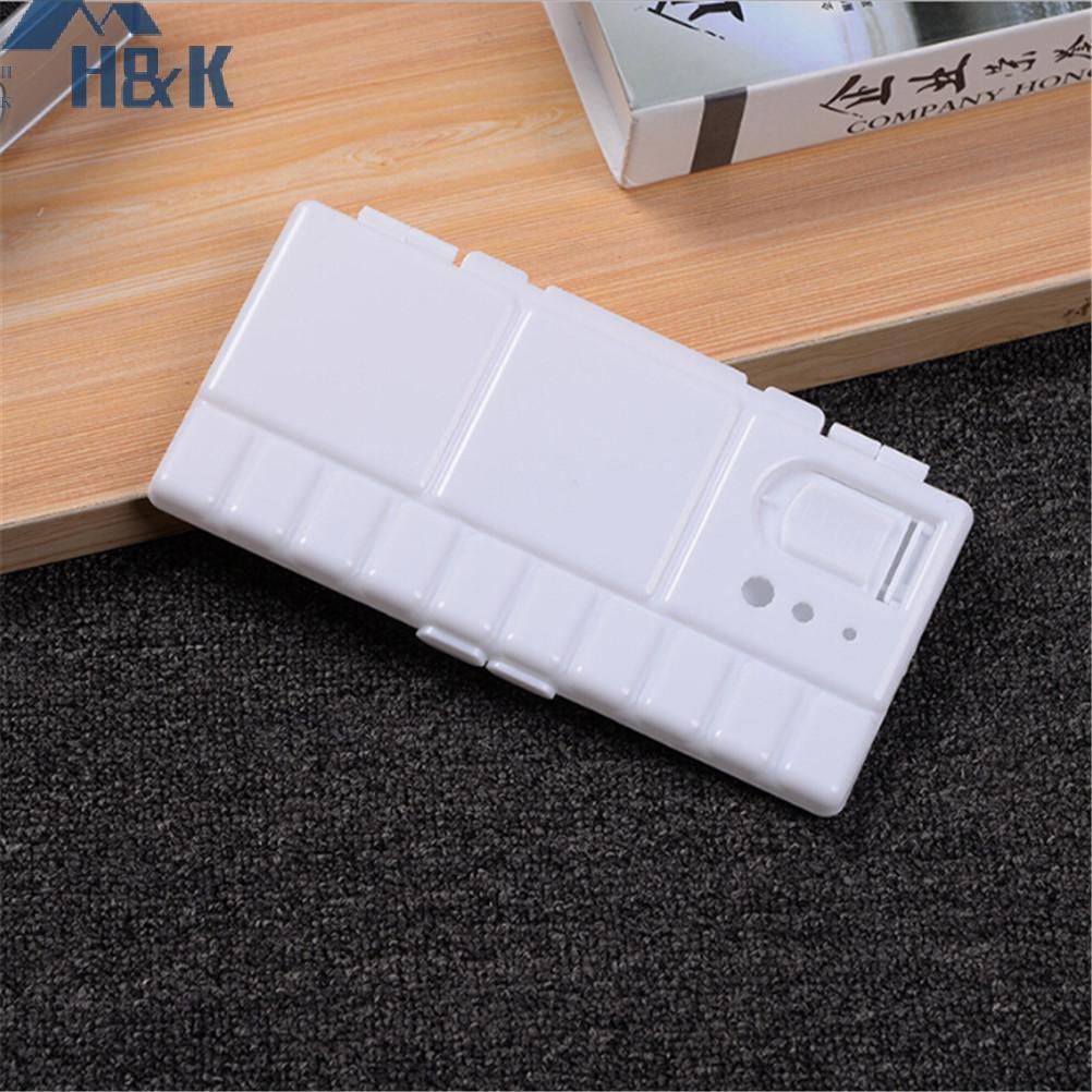 [H&K Oct] ถาดสีศิลปะจานสีศิลปินพลาสติก 25 กริดสีน้ํา {th}