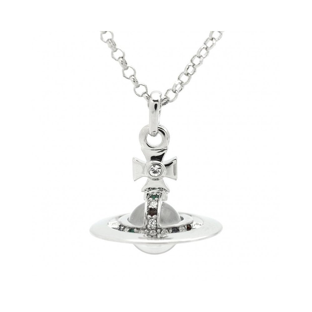 สร้อยคอ Vivian Westwood สไตล์ TINY Orb นำเข้าจากญี่ปุ่น