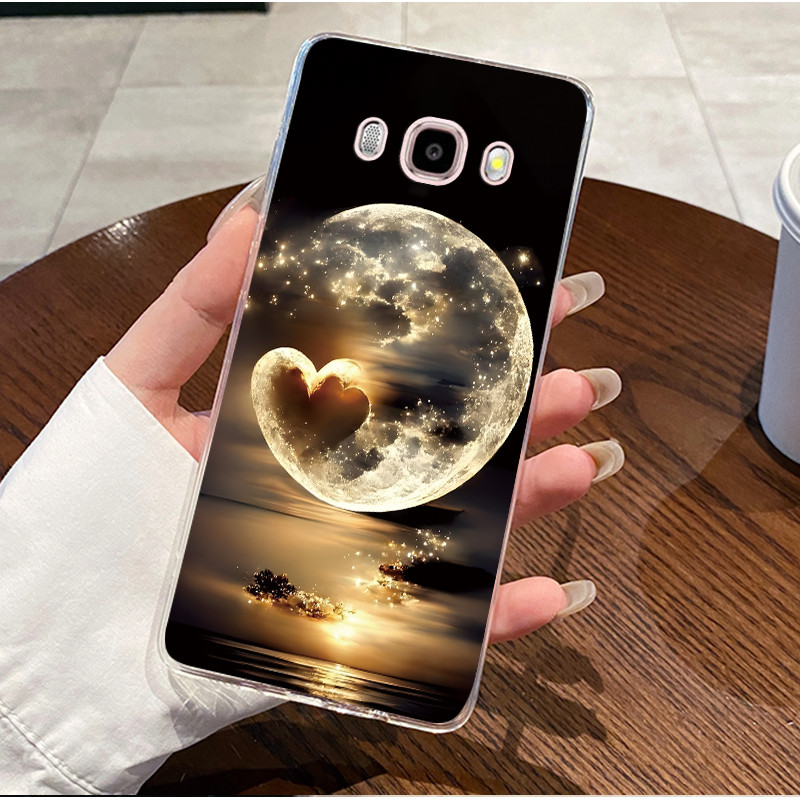 สําหรับ Samsung Galaxy J5 2016 ซิลิโคน TPU Anti-fall สําหรับ Samsung J7 2016/J710 Ins สไตล์น่ารักรูปแบบกันกระแทกเคสใส - รูปที่ 2