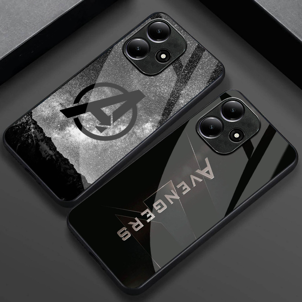 HP Itel A80 A70 A50 P65 S25 RS4 S17 S16 Phone Glass Case - Glossy Glass Softcase Phone Case -K56