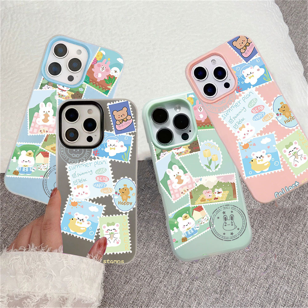 เคสโทรศัพท์ภาพกระต่าย e Realme C71 C75 หมายเหตุ 70 60 C65 C67 C63 C61 C53 C55 C51 C35 Realme10 C33 C