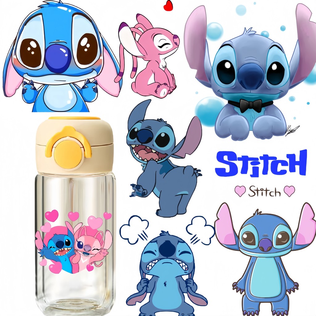 เย็บร้อย ยูวี โอนคริสตัลสติกเกอร์โลโก้ถ้วยกล่องอาหารกลางวันเคสโทรศัพท์ตกแต่งกระเป๋าเดินทางฉีกฟิล์มสติกเกอร์ใส