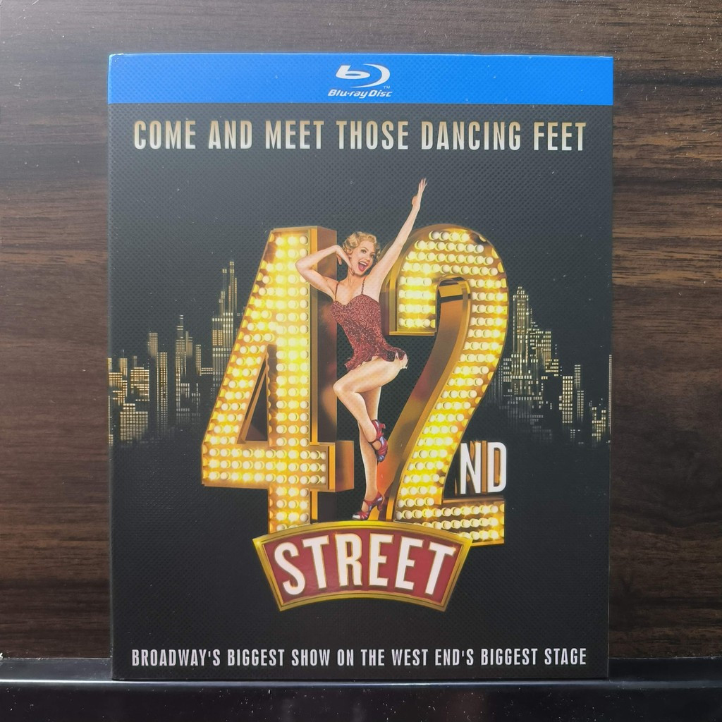 แผ่นบลูเรย์ ฟิล์มอังกฤษ 42nd Street: The Musical 2019 EN ZH ยี่ห้อใหม่ชนิดบรรจุกล่อง 25GB BD A350