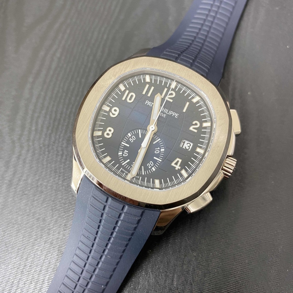 Patek Philippe Philippe AQUANAUT Stainless Steel Mechanical Mens Watch 5968G