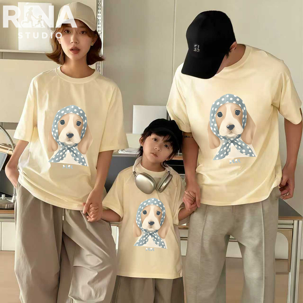 🔥COD🔥RINA STUDIO🔥 2025 ชุดครอบครัว ชุดแม่ลูก 100% ผ้าฝ้าย ปลอดภัยและสบาย พิมพ์ลายการ์ตูนที่เป็นที่นิยมในขณะนี้#21