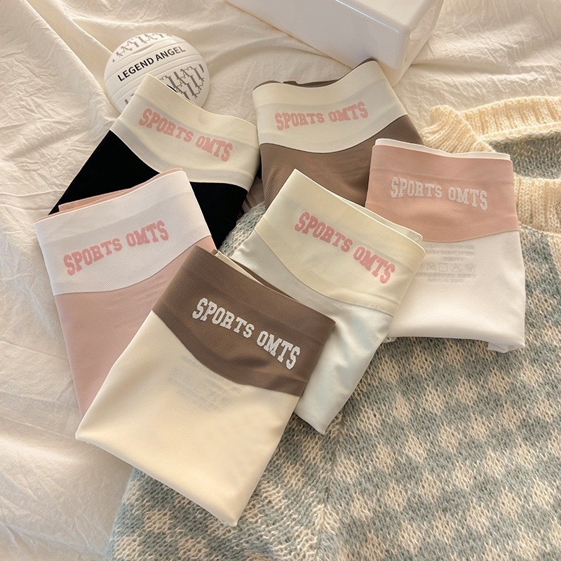 Lace & Bliss🌸Y13 กางเกงในผู้หญิง กางเกงในผู้หญิง ไร้รอยต่อ ผ้าไหมบางพิเศษ ใส่สบายและ