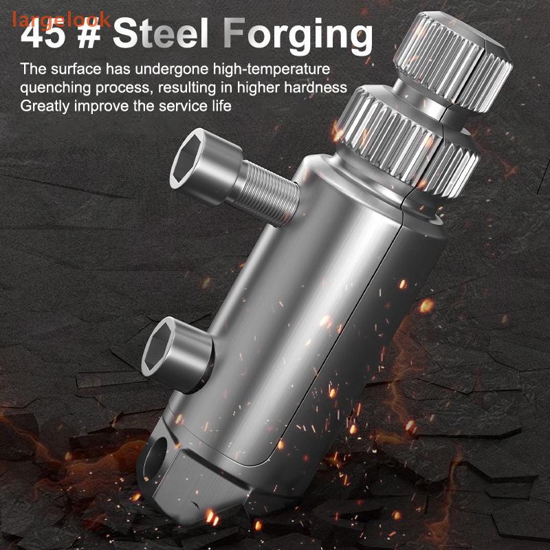 [largelook] Universal Faucet Broken Wire Extractor Damaged Screw Extractor Remover Wire Stripped Scr