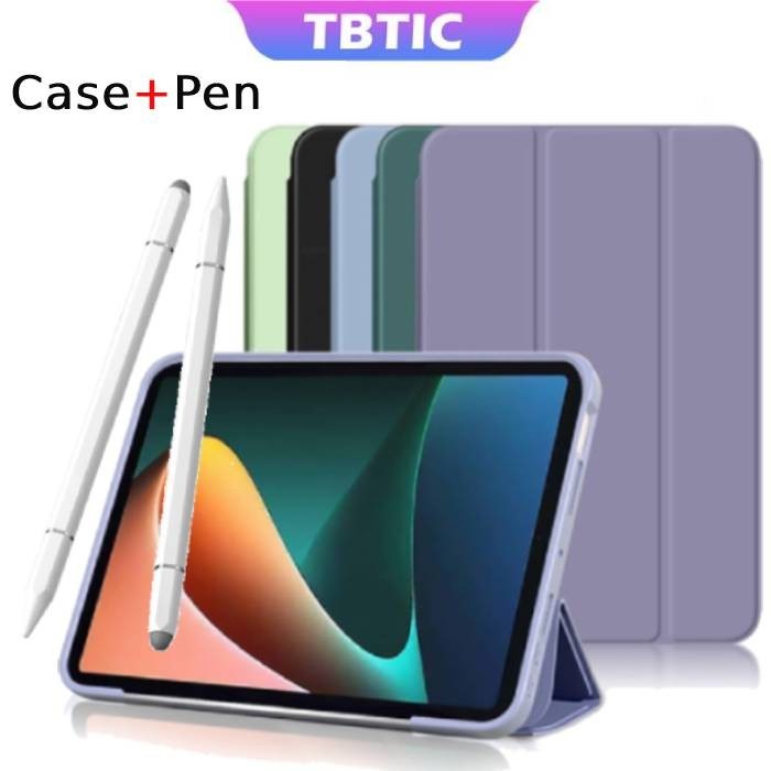 TBTIC กรณี + ปากกาสําหรับ Xiaomi Pad 7/Pro 11.2 นิ้ว 6/5 Pro กรณีไม่มีปากกาดินสอผู้ถือ Slot 2024 11 