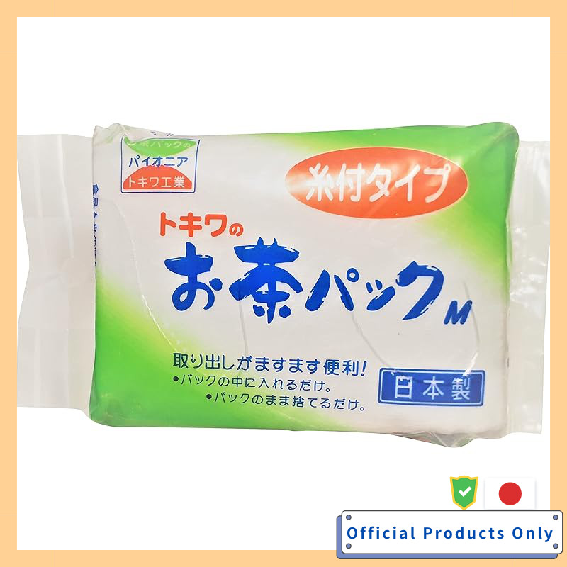 Tokiwa Industry Tea Bags Approximately 9.5x7cm 50 Sheets String Tea Bags M Made in Japan