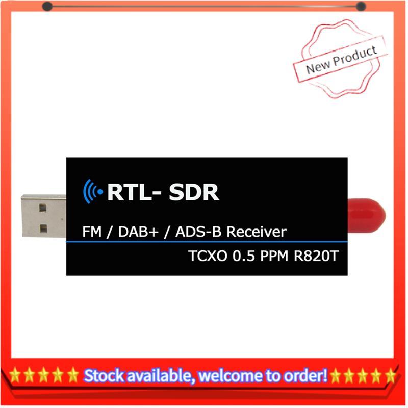 Rtl2832U Rtl Sdr Receiver R820T2 Usb Rtl-Sdr Dongle พร้อม 0.5Ppm Tcxo Sma Mjzsee A300U