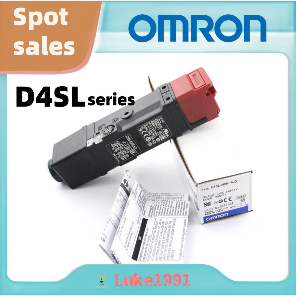 Omron ล็อคแม่เหล็กไฟฟ้าสวิตช์ประตูนิรภัย D4SL-N2NFA-D N2CFA N2DFA N2FFG-D