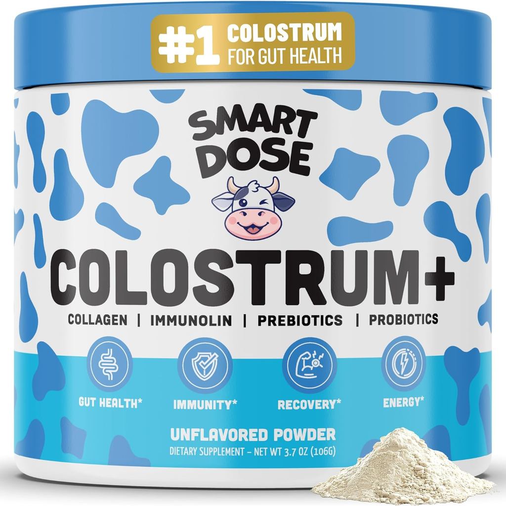 Bovine Colostrum+ Powder for Gut Health & Digestionon - สูตร 12-in-1 ท้องอืด เสริมภูมิคุ้มกัน & Ener