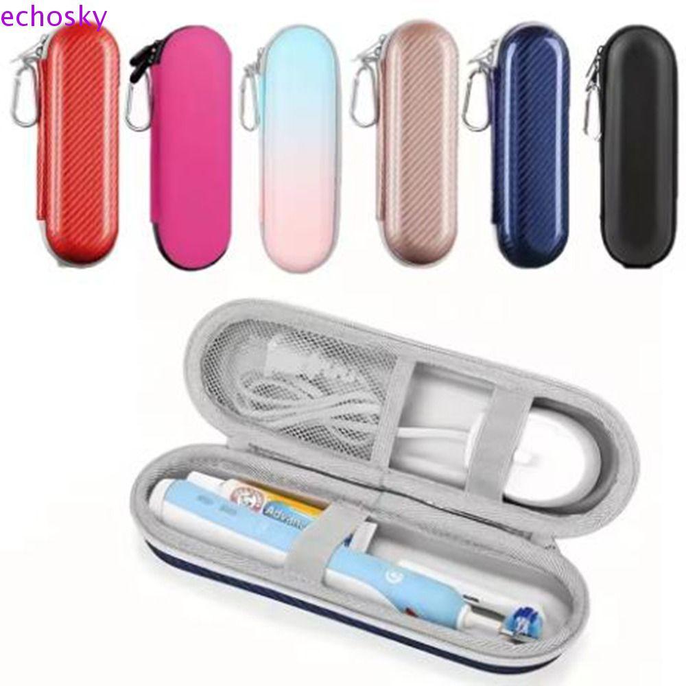 กล่องเก็บแปรงสีฟันไฟฟ้า ECHOSKY, เคสแปรงสีฟันไฟฟ้า EVA Hard Shell, Universal Empty Impact Waterproof