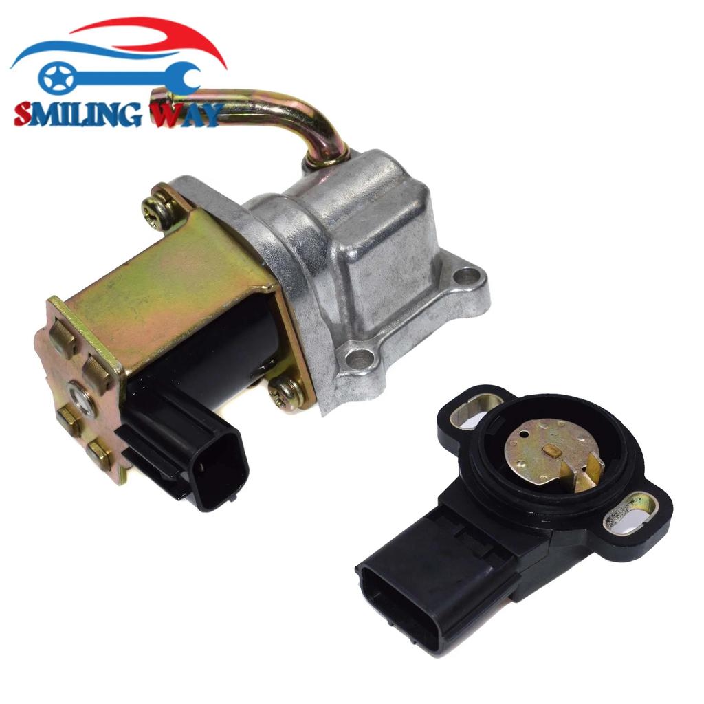 วาล์วควบคุมอากาศเดินเบา IACV และเซ็นเซอร์ตําแหน่งคันเร่ง TPS สําหรับ Mazda Protege5 626 MX-6 2.0L L4