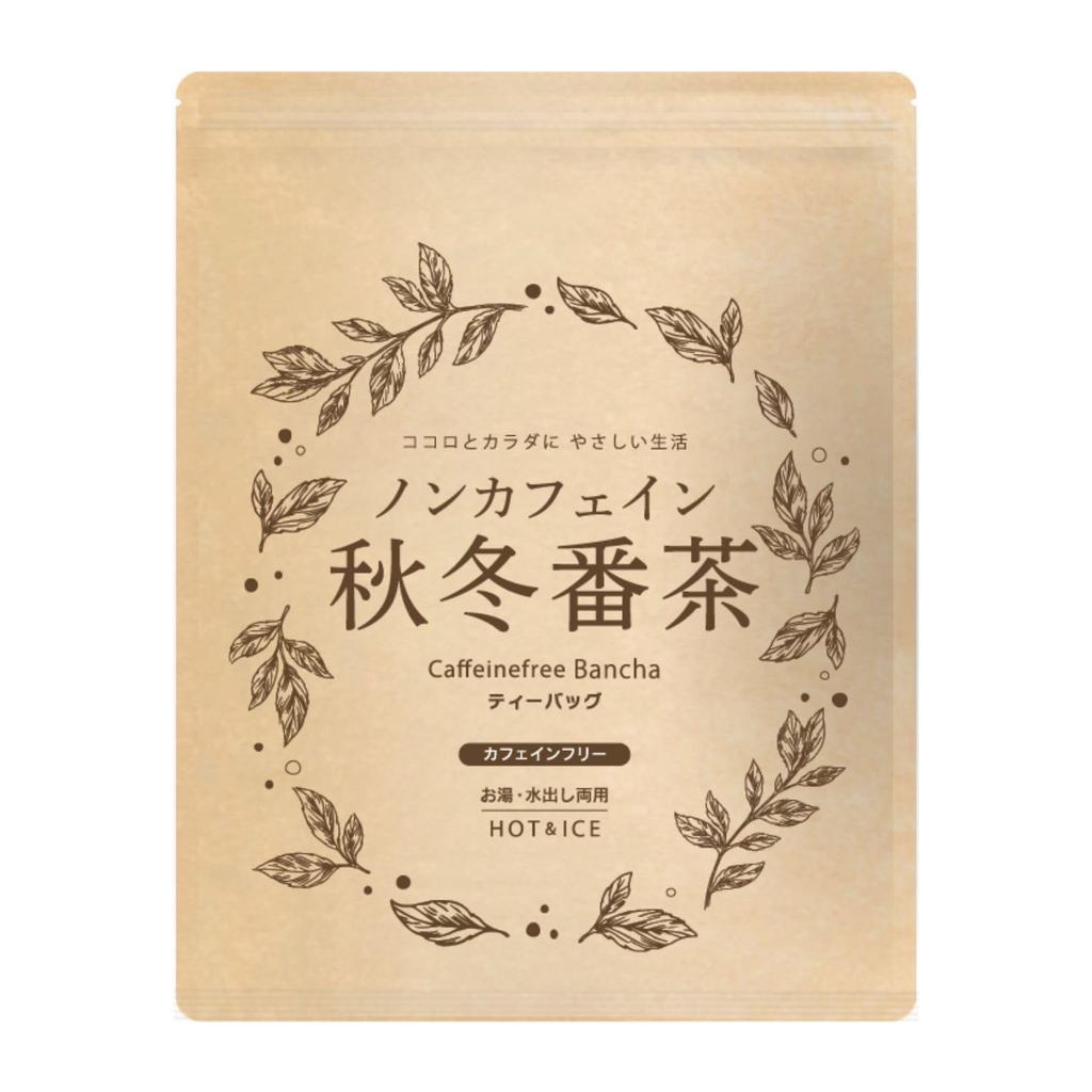 Mizutama Farm Decaf Autumn-Winter Green Tea Tea Bags 4g x 32 Pieces Triangle [Decaf Cafeine-Free] (G