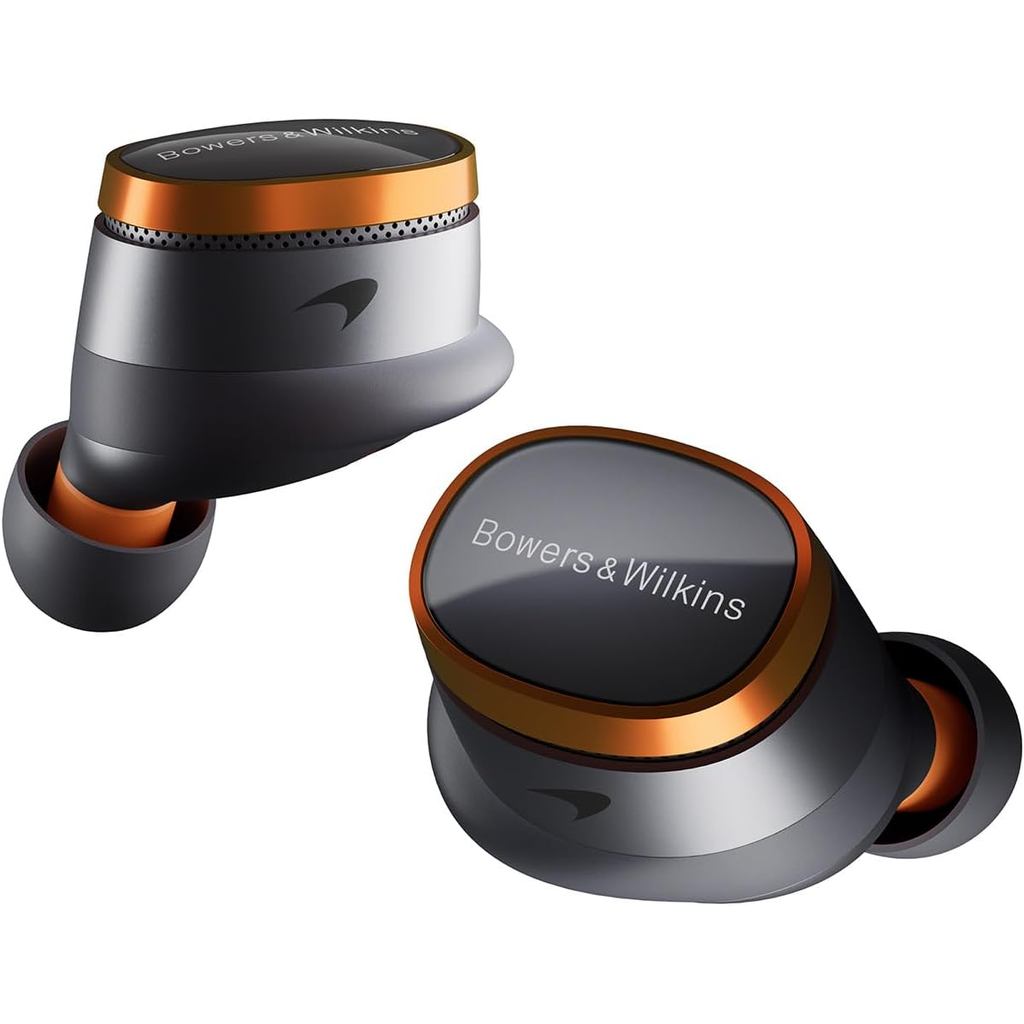 Bowers & Wilkins Pi8 McLaren Edition หูฟังไร้สาย, หูฟังบลูทูธชนิดใส่ในหูพร้อมชิป Qualcomm และ aptX L