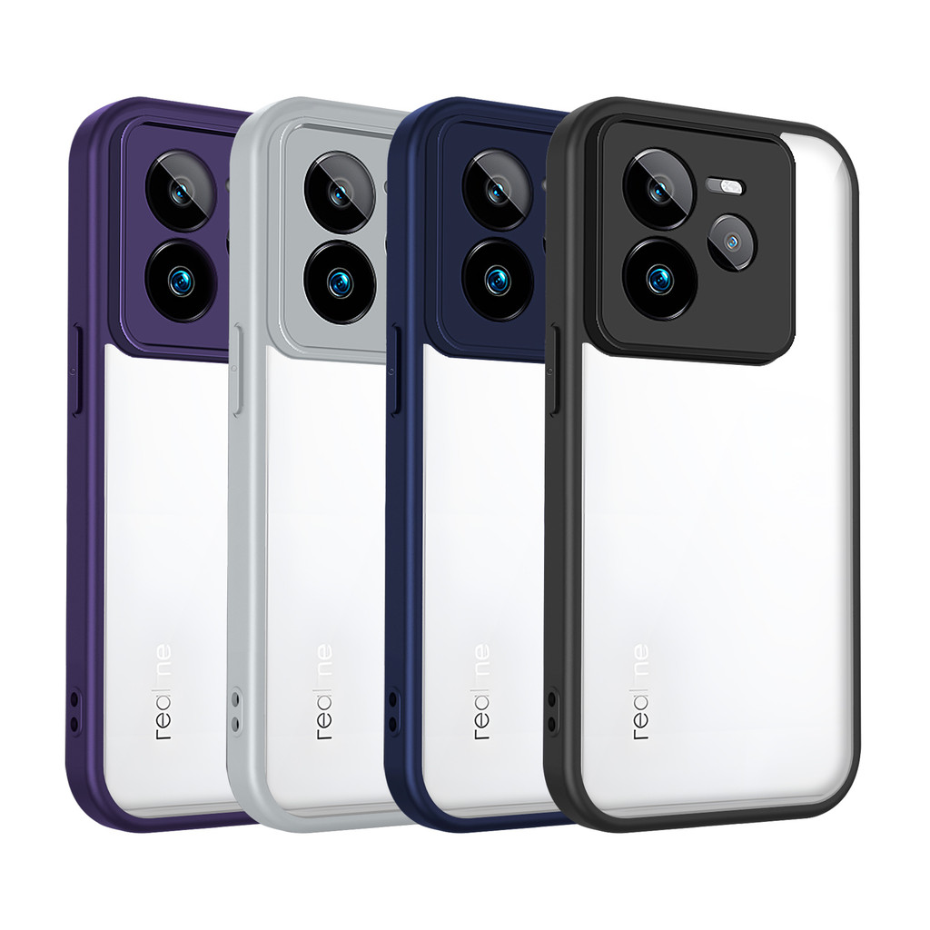 เคส Realme GT 7 Pro 5G ปลอกหรูหรา Frosted โปร่งใสสําหรับ Realme GT 7 Pro 5G เคสโทรศัพท์
