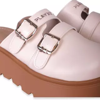 PLAYBOY รุ่น MOLLA Mule shoes รองเท้ามิวล์ส้นหนา รหัส ST-HS254C142 ดีไซน์ทรงมิวล์(Mule)ส้นหนา มี2 สี