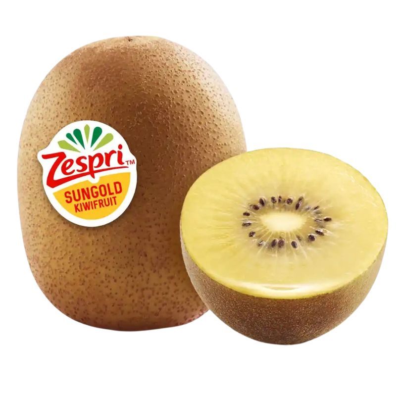 กีวีฟรุตสีทองนิวซีแลนด์ New Zealand SunGold Kiwifruit [หมายเลขบาร์โค้ด 0219898000003 ]
